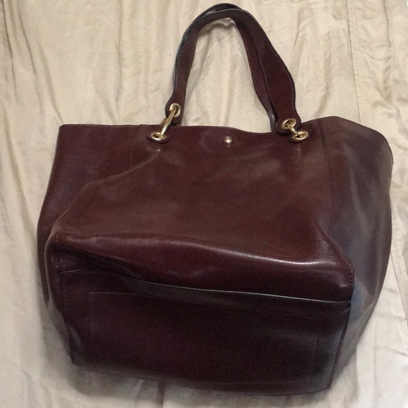 Large burgundy purse - Picture 2 of 3
